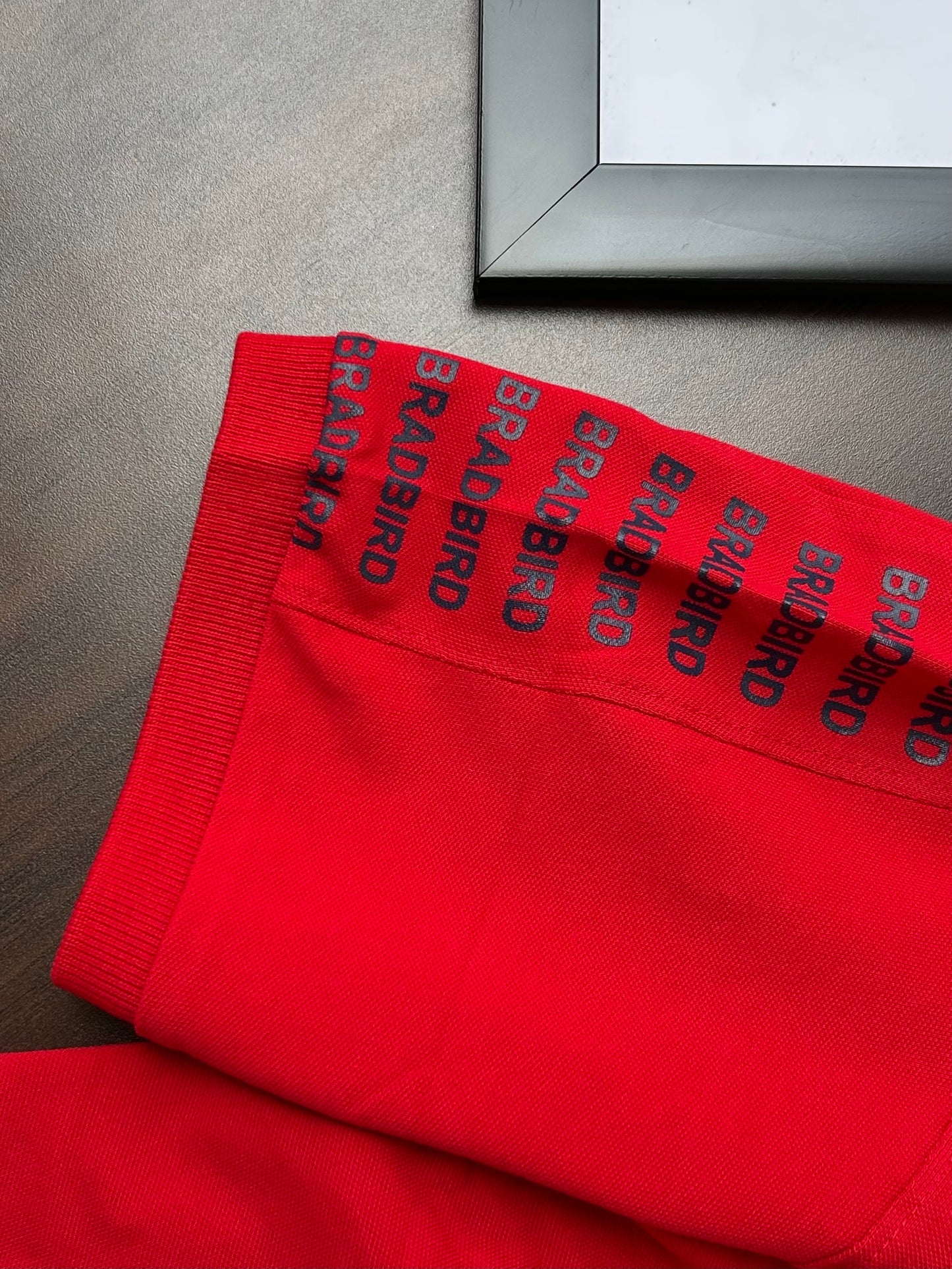 Red Collar Matty T-Shirt