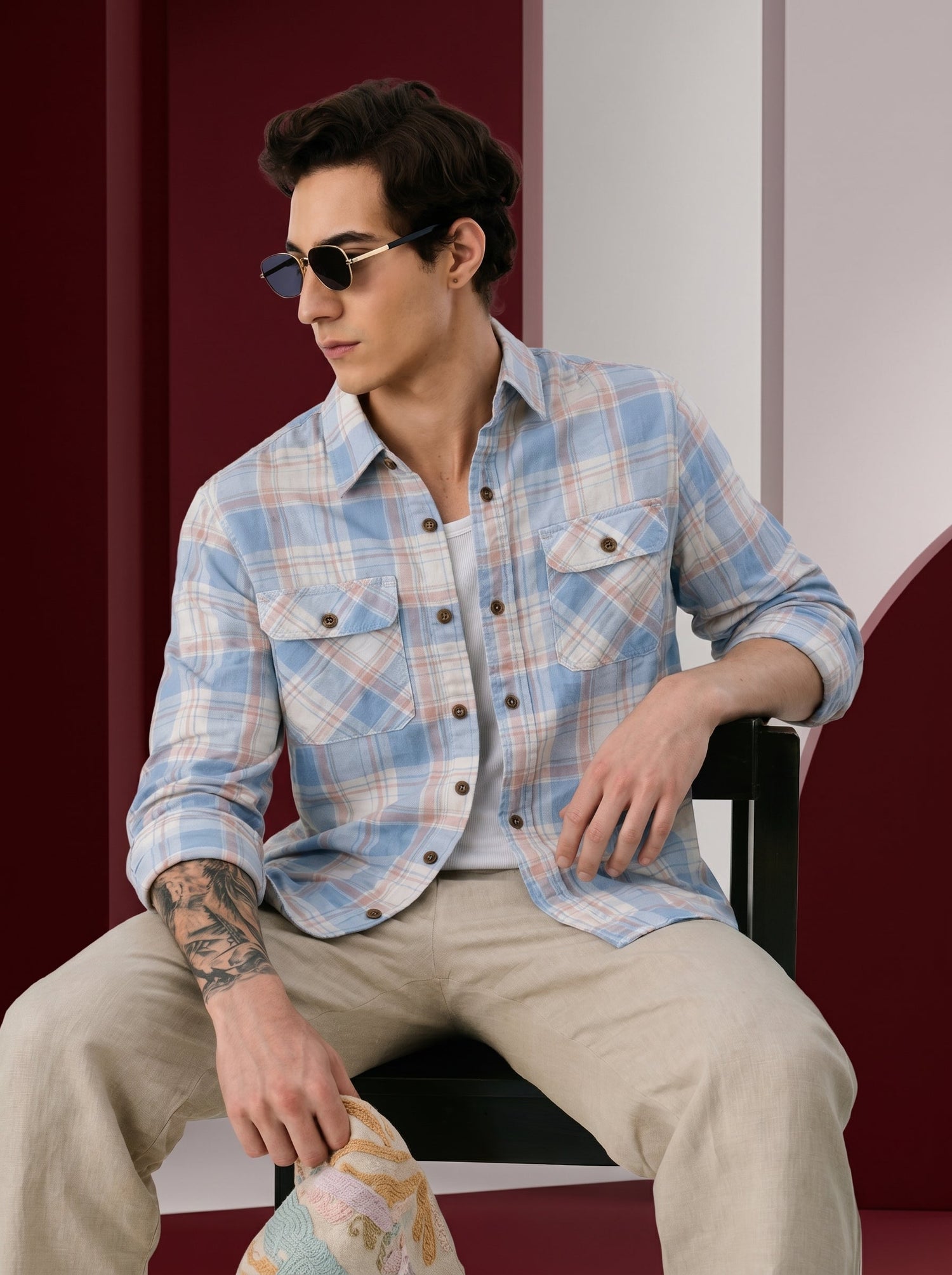 DOUBLE POCKET SHIRT