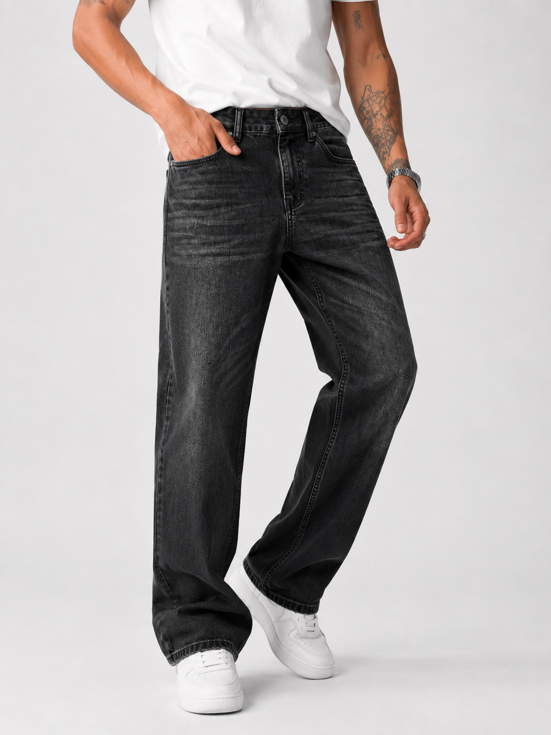 Charcoal Grey Wash