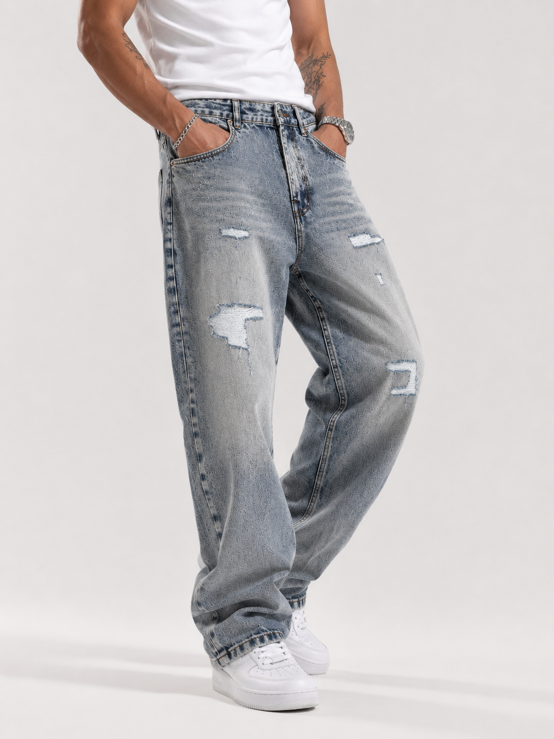 Stone Blue Wash