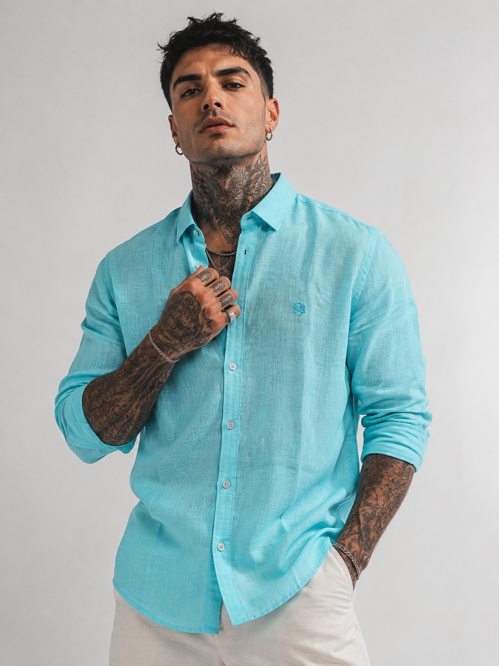 Men's Pure Linen Shirts | Casual & Formal Summer Shirts | Bradbird