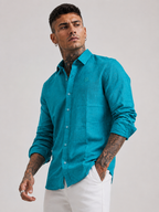 Men's Pure Linen Shirts | Casual & Resort Wear Tops | Bradbird