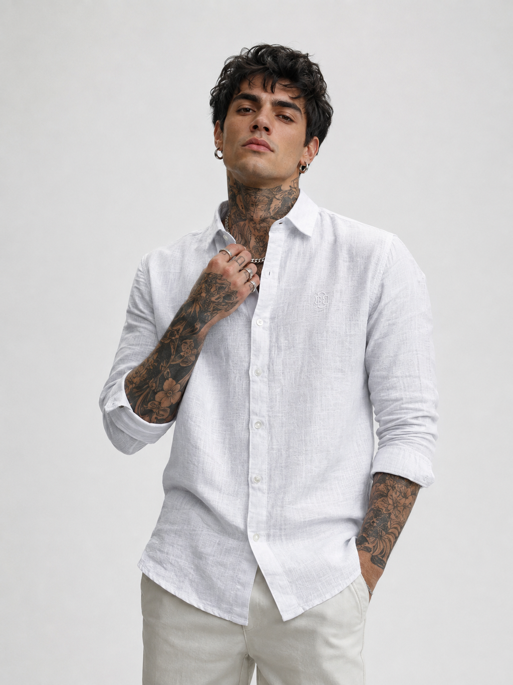 Men's Pure Linen Shirts | Casual & Resort Wear Tops | Bradbird
