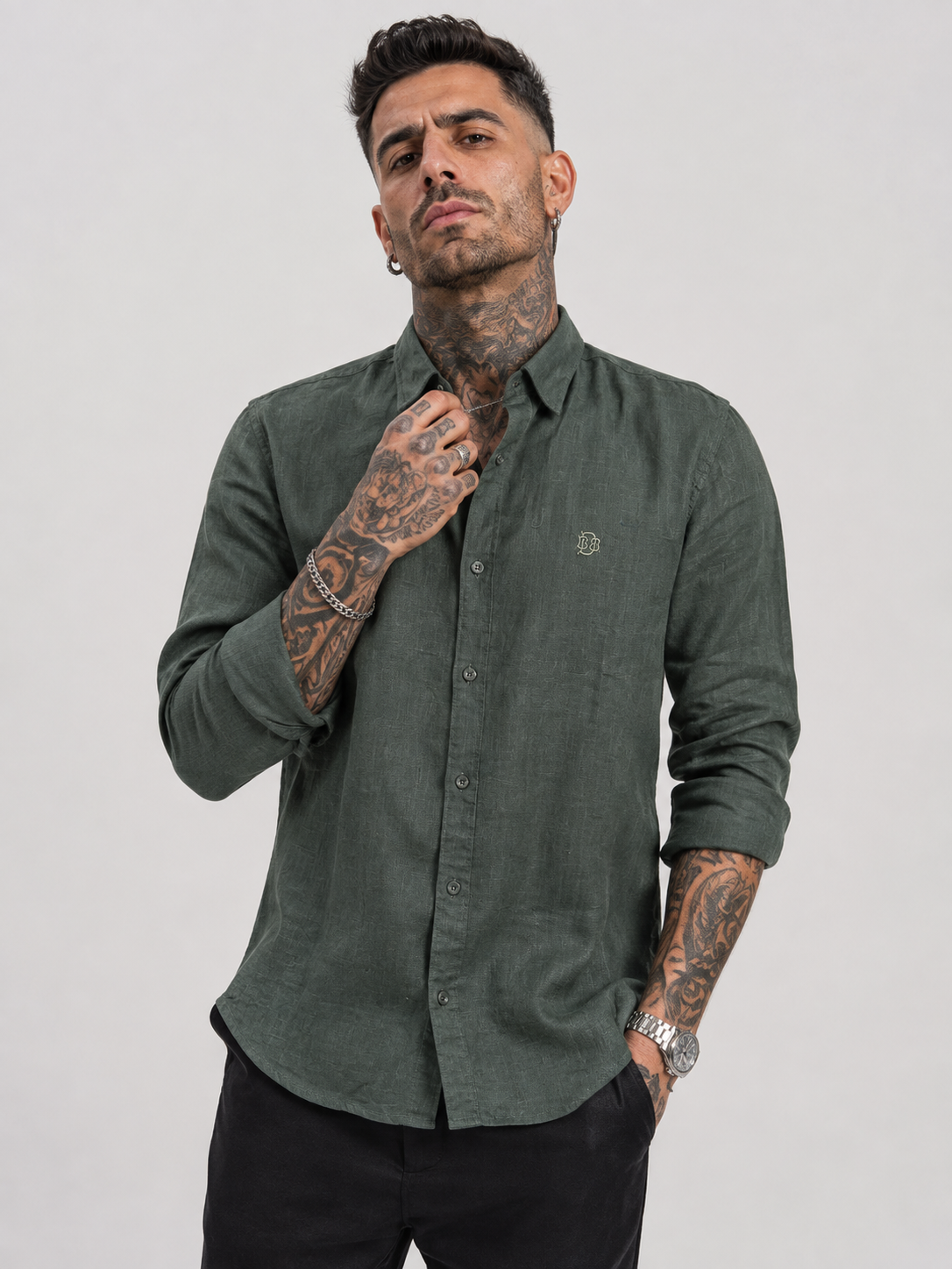 Men's Pure Linen Shirts | Casual & Formal Summer Shirts | Bradbird