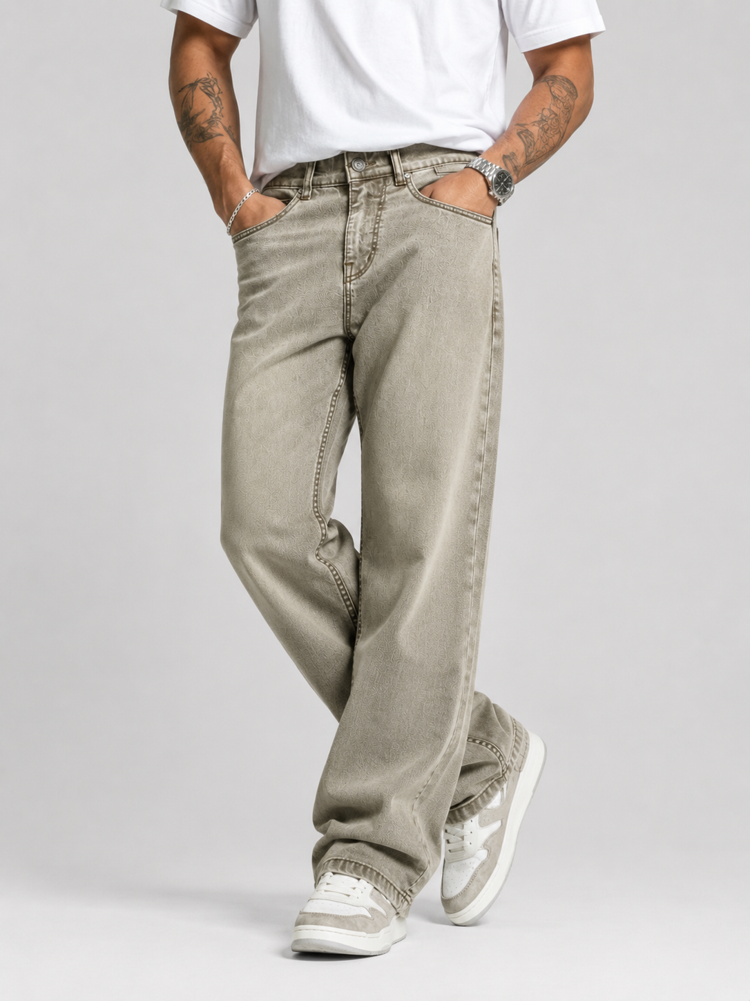 Dusty Tan Brown