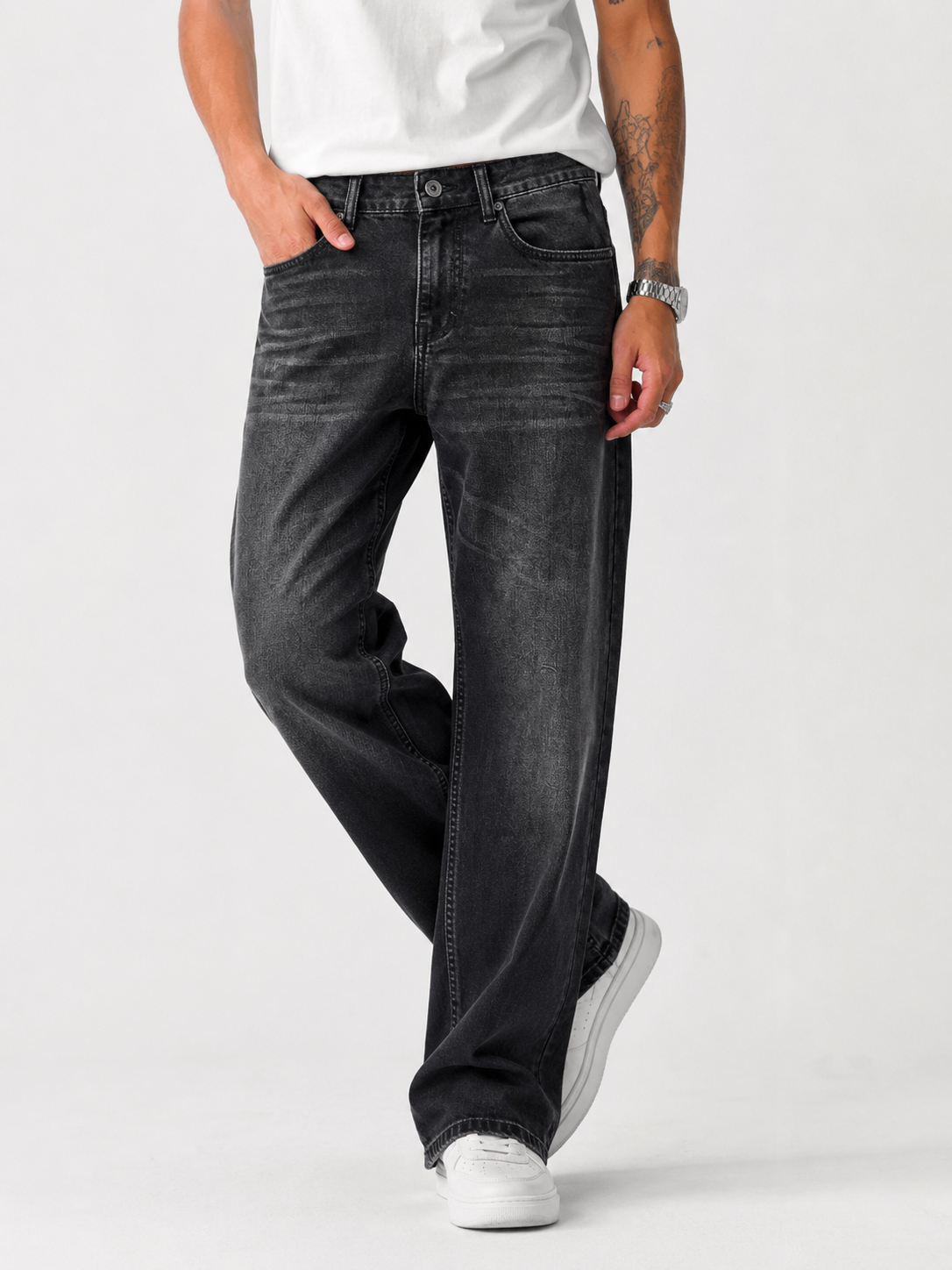 Charcoal Grey Wash