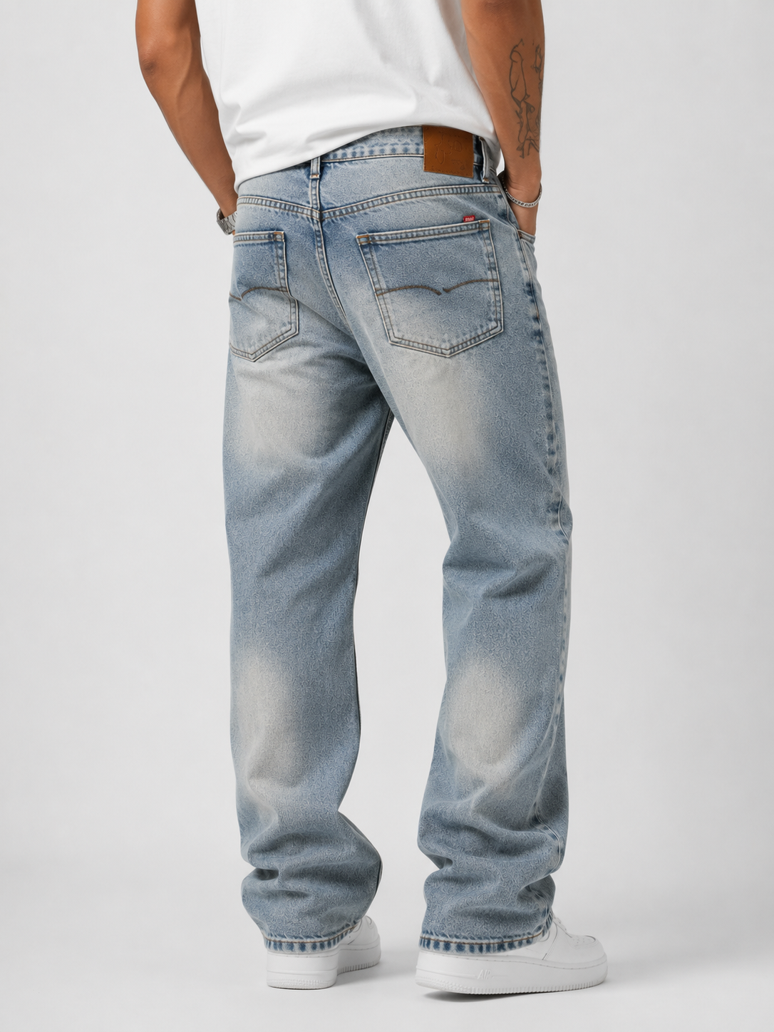 Goofy Fit Jeans for Men | Luxury Baggy Wide-Leg Denim
