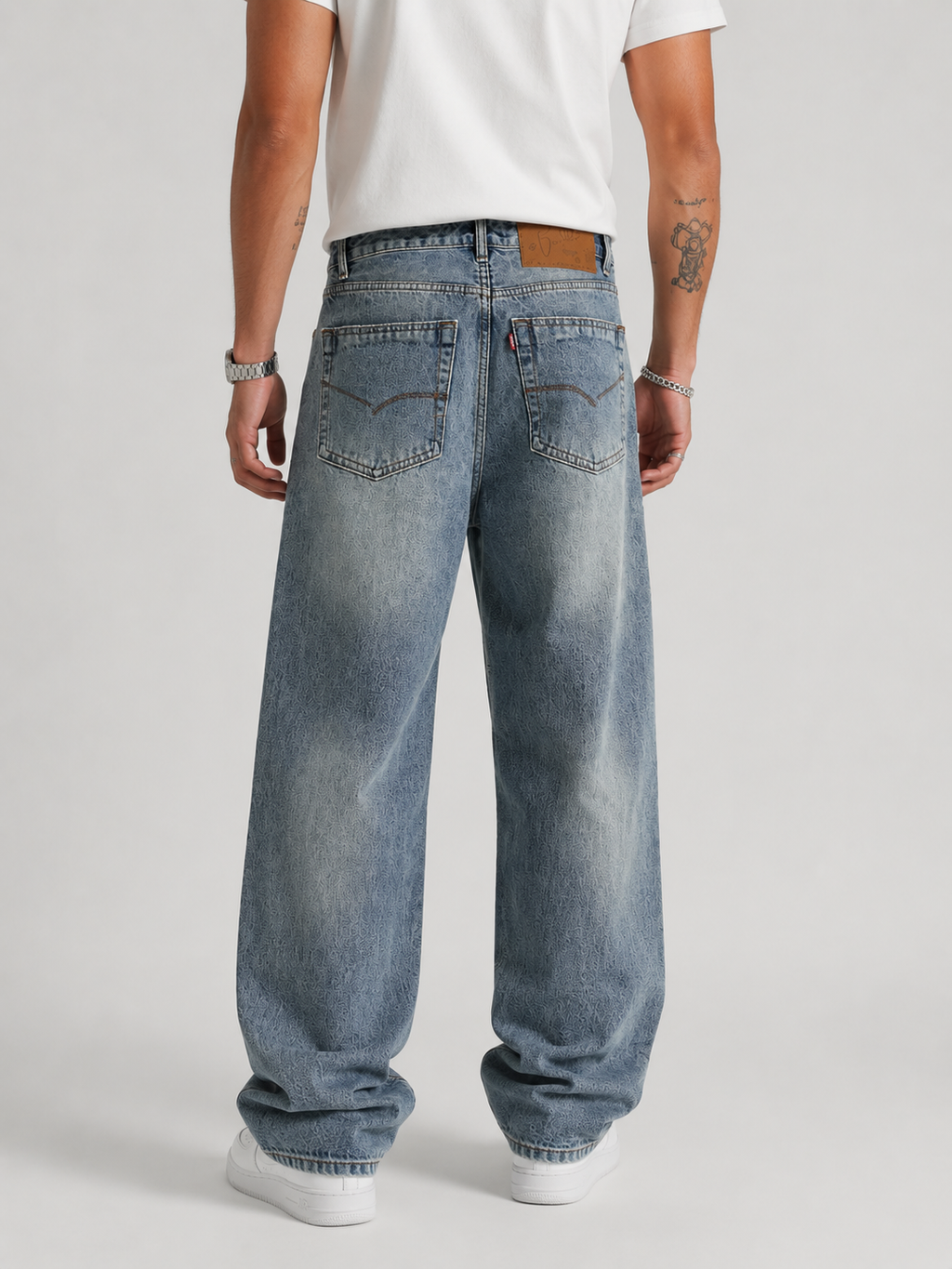 Goofy Fit Jeans for Men | Luxury Baggy Wide-Leg Denim
