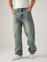 Goofy Fit Jeans for Men | Luxury Baggy Wide-Leg Denim