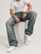 Goofy Fit Jeans for Men | Luxury Baggy Wide-Leg Denim