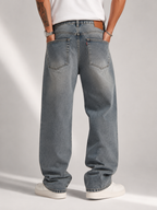 Distressed Goofy Fit Jeans | Men's Luxury Baggy Ripped Denim