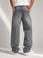 Distressed Goofy Fit Jeans | Men's Luxury Baggy Ripped Denim