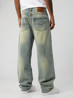 Distressed Goofy Fit Jeans | Men's Luxury Baggy Ripped Denim
