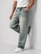 Goofy Fit Jeans for Men | Luxury Baggy Wide-Leg Denim