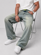 Goofy Fit Jeans for Men | Luxury Baggy Wide-Leg Denim