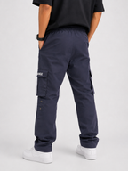 Straight Fit Cargo Pants - Urban Streetwear Lowers