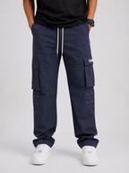 Straight Fit Cargo Pants - Urban Streetwear Lowers