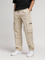 Straight Fit Cargo Pants - Urban Streetwear Lowers