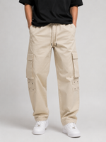 Straight Fit Cargo Pants - Urban Streetwear Lowers
