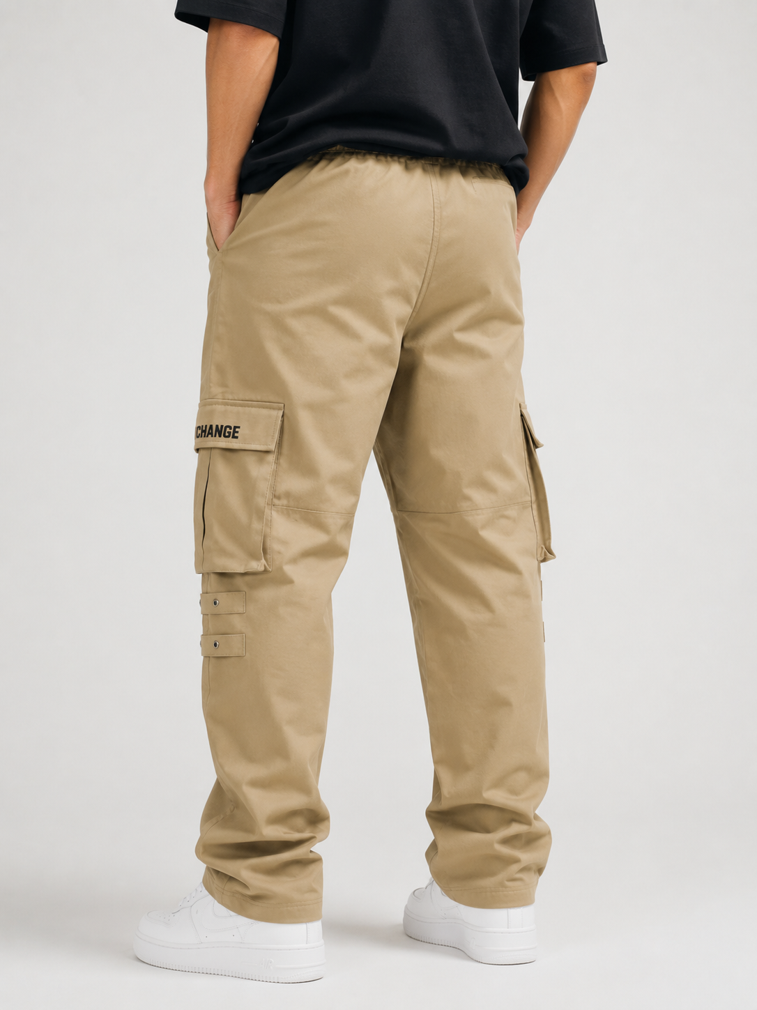 Straight Fit Cargo Pants - Urban Streetwear Lowers