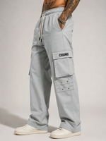 Straight Fit Cargo Pants - Urban Streetwear Lowers