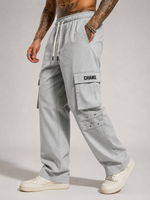 Straight Fit Cargo Pants - Urban Streetwear Lowers
