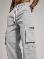 Straight Fit Cargo Pants - Urban Streetwear Lowers