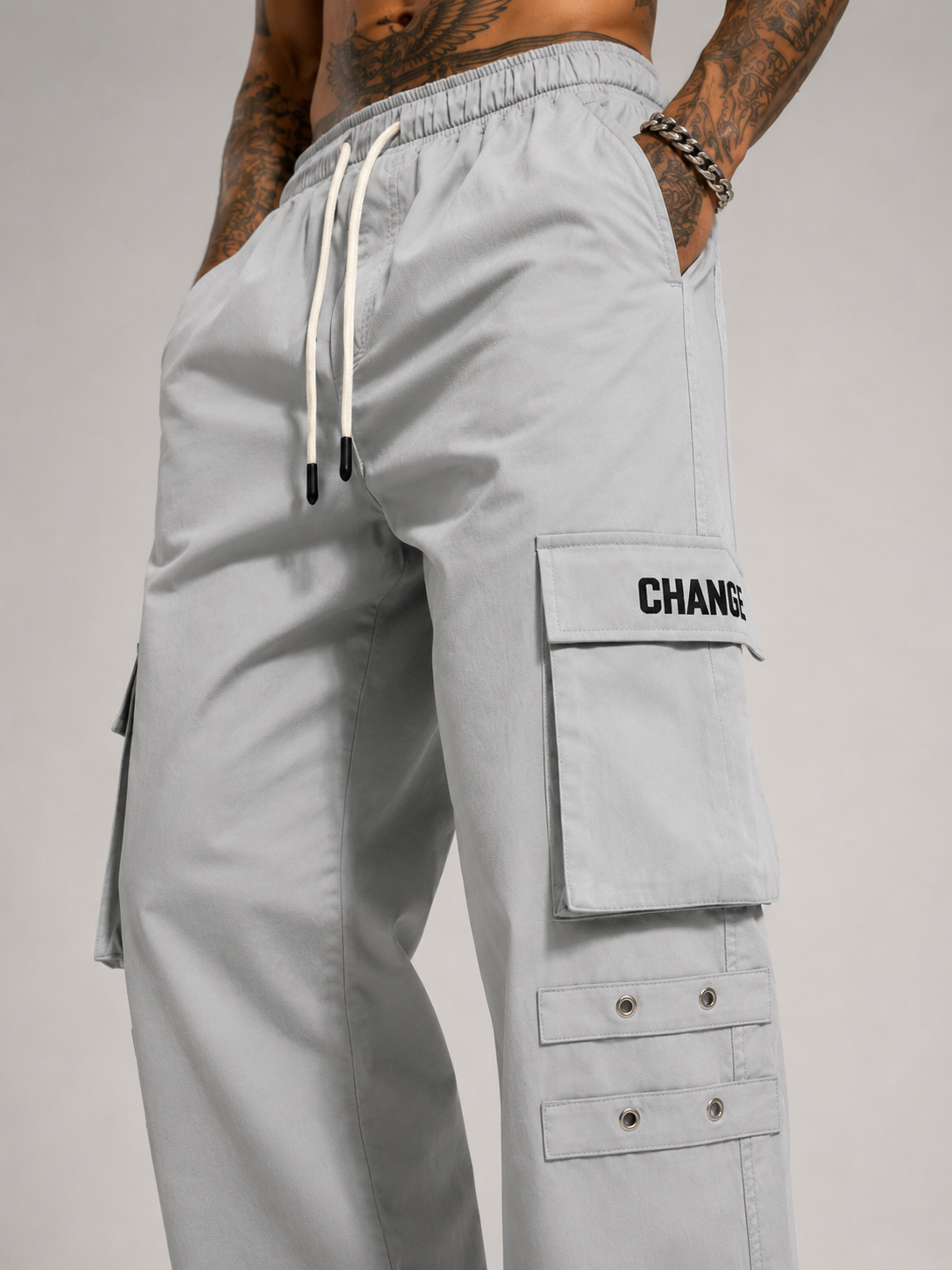 Straight Fit Cargo Pants - Urban Streetwear Lowers