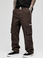 Straight Fit Cargo Pants - Urban Streetwear Lowers