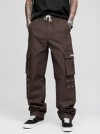 Straight Fit Cargo Pants - Urban Streetwear Lowers