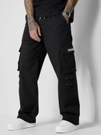 Straight Fit Cargo Pants - Urban Streetwear Lowers