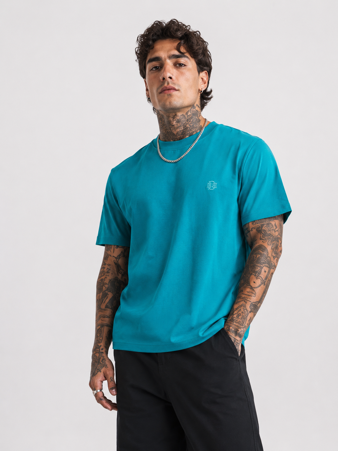 Classic Round Neck Plain T-Shirt (10 Colors)