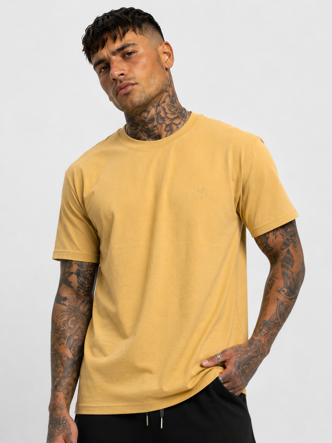 Classic Round Neck Plain T-Shirt (10 Colors)