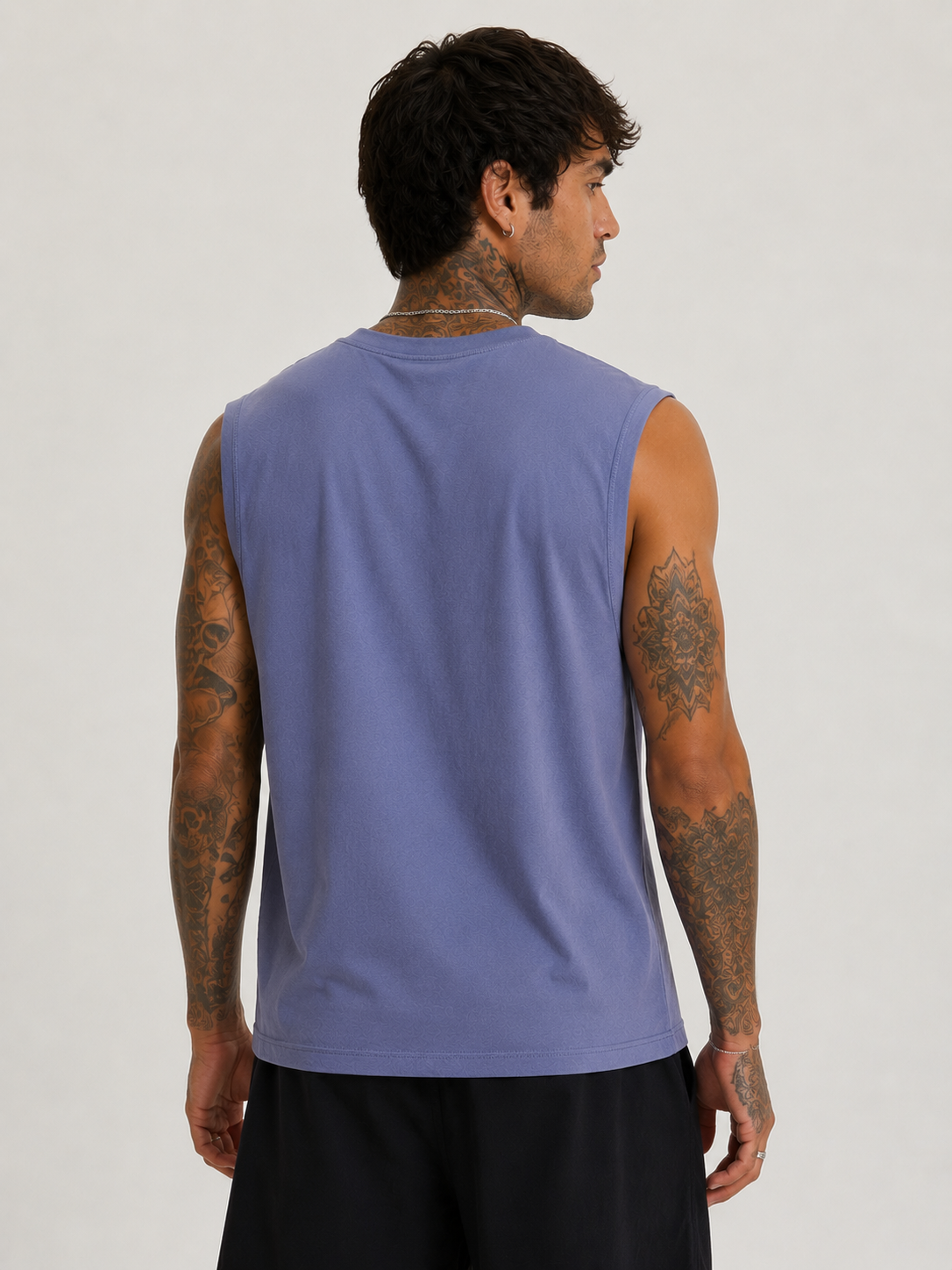 Immortal Muted Lavender Blue Sleeveless T-Shirt