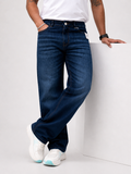 Goofy Fit Jeans – Authentic Indigo Vintage Wash Denim
