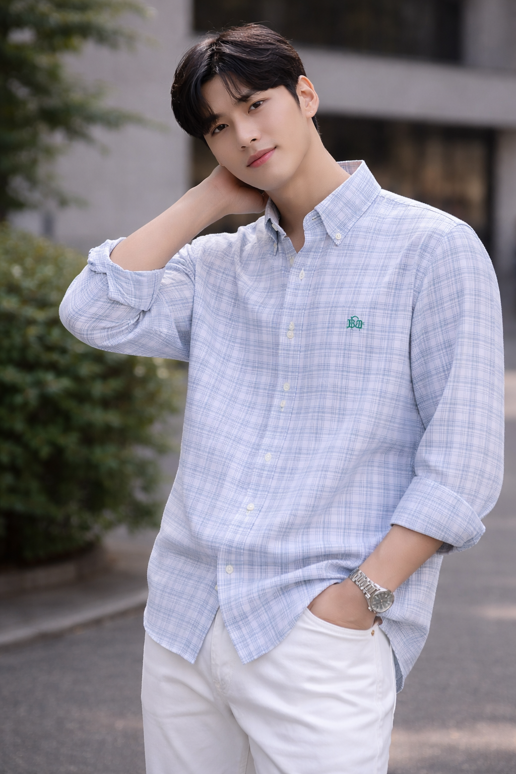 Blue Oxford Checks Shirts by Bradbird | Classic Style & Premium Quality