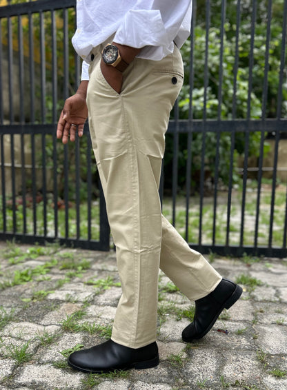 Slim Fit Cotton Trouser