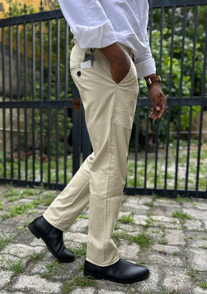 Slim Fit Cotton Trouser
