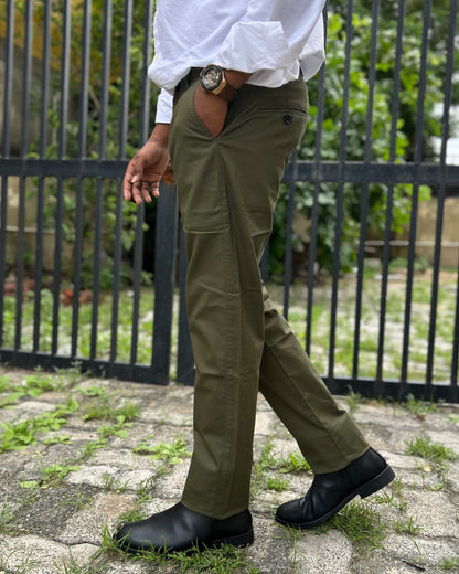 Slim Fit Cotton Trouser