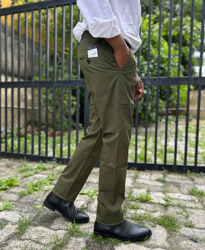 Slim Fit Cotton Trouser
