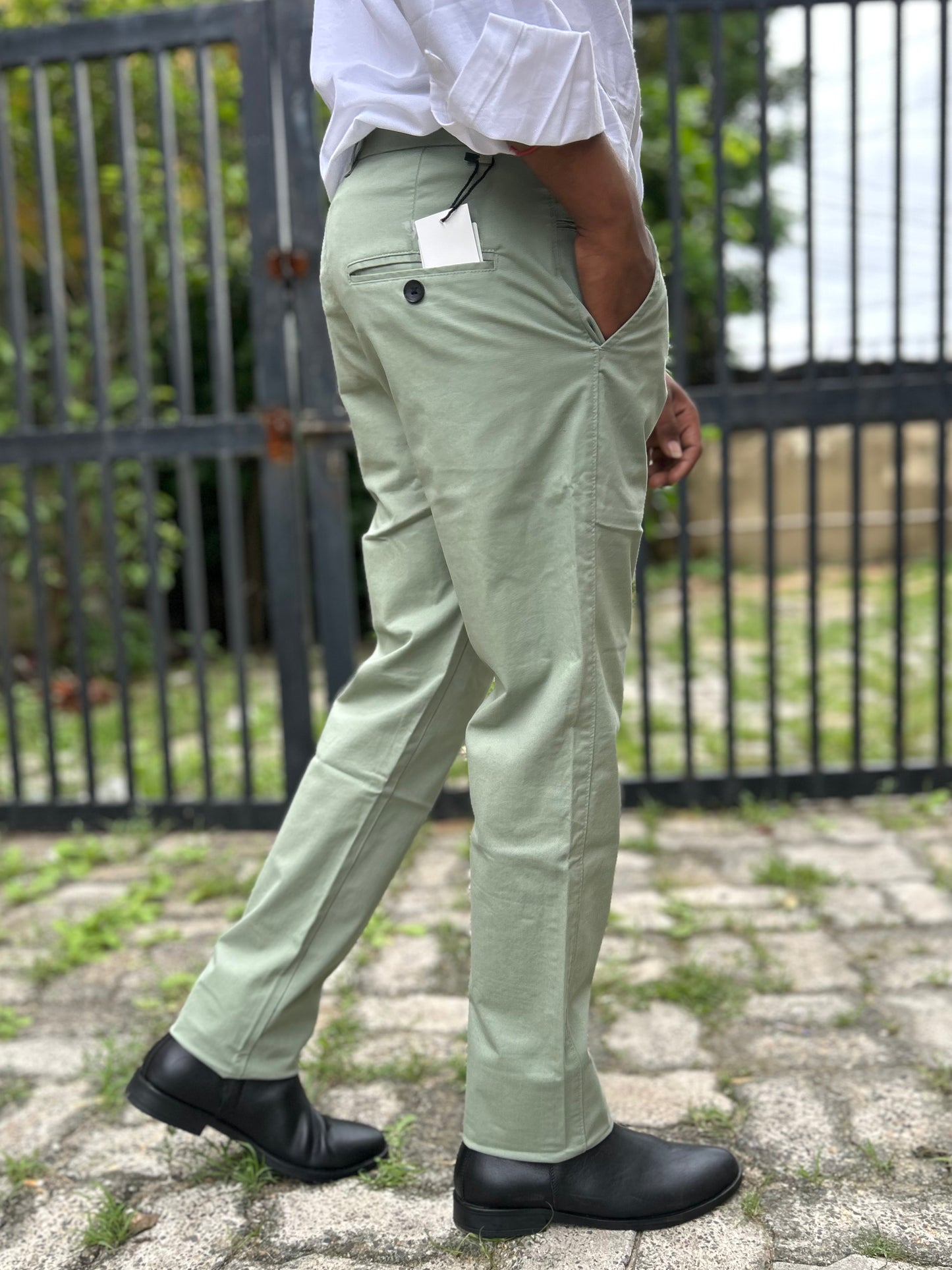 Slim Fit Cotton Trouser