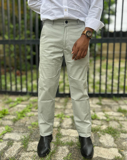 Slim Fit Cotton Trouser