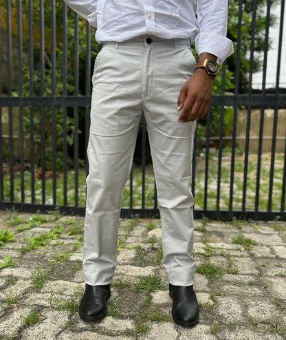 Slim Fit Cotton Trouser