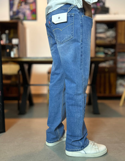 Light Blue Straight Fit Jeans