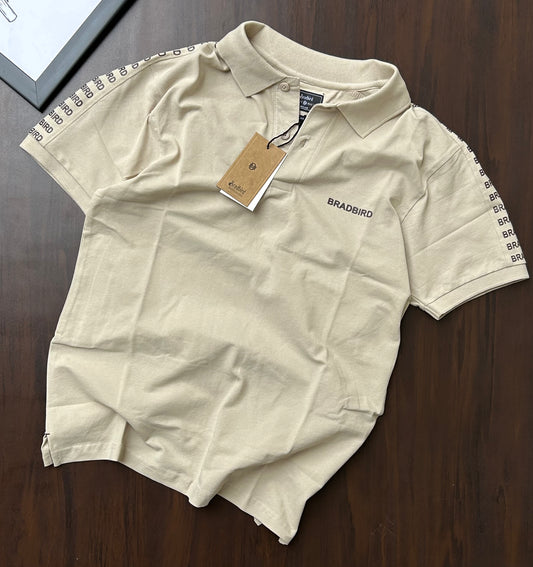 Cream Collar Matty T-Shirt