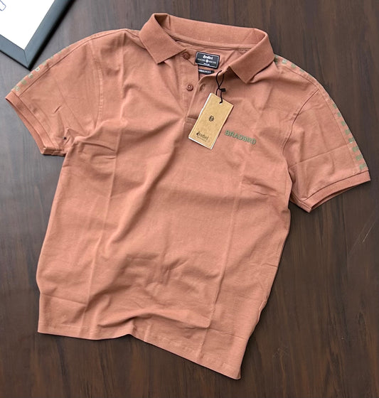 Moderate Orange Collar Matty T-Shirt