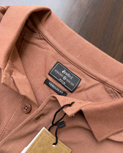 Moderate Orange Collar Matty T-Shirt