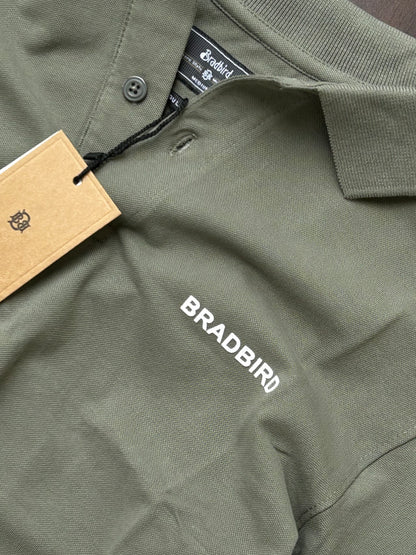 Cardamom Green Collar Matty T-Shirt