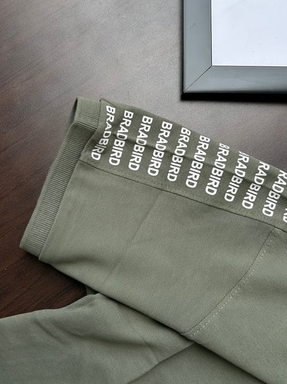 Cardamom Green Collar Matty T-Shirt