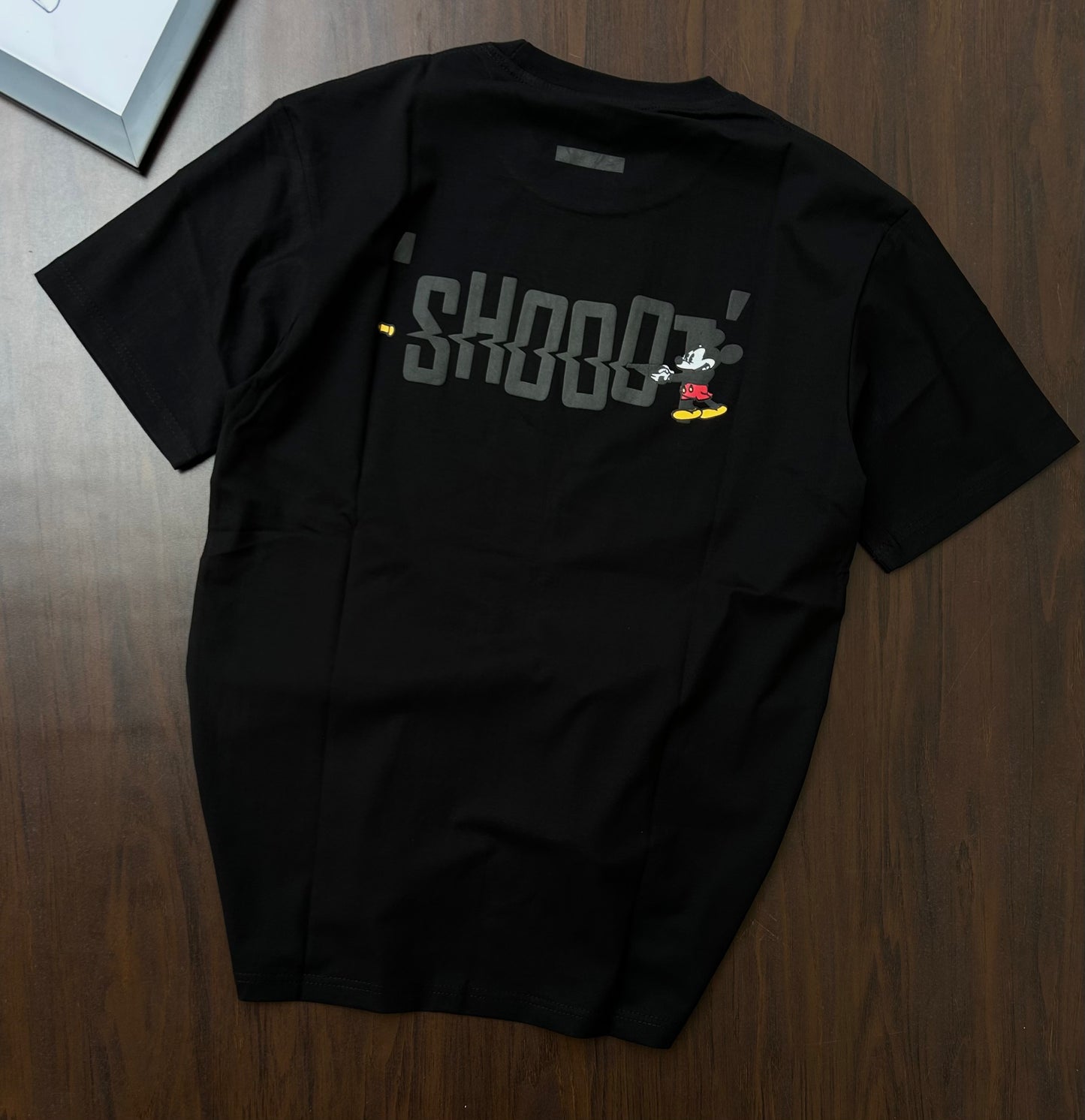 Bradbird Rebel Backprint Tee – Jet Black